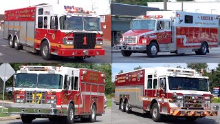 Rescues amp Rescue PumpersSquads  Fire Trucks Responding Compilation [upl. by Jaymie]