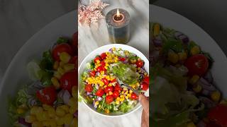 Endiviensalat mit Gemüseeinfacherezepte schnellerezepte salat [upl. by Lavinie260]