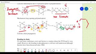 Inorganic Polymers24  Polyphosphazene Synthesis amp Application [upl. by Taffy]