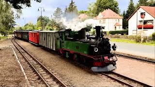 Moritzburg 258202450 Jahre Traditionsbahn Radebeul [upl. by Jemie271]