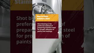 How to Paint Stainless Steel [upl. by Revilo]