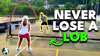 2 Ways You Can Win EVERY Lob You Hit  Pickleball Secrets [upl. by Annehsat651]