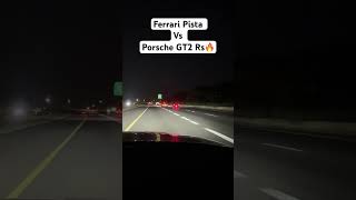 Ferrari Pista Vs GT2 Rs 😮‍💨🔥 insane race [upl. by Awhsoj]