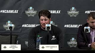 2024 NCAA Tournament Mens Lacrosse Tufts Postgame Presser [upl. by Giah251]