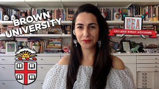 Guide to the 202021 Brown University Supplemental Essays  CEA [upl. by Yelra]