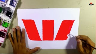 How to draw the Westpac logo [upl. by Shu532]