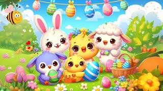 Happy Easter Hippity hoppity 🐰🥚 Nursery Rhymes amp Kids songs [upl. by Ecnedac549]