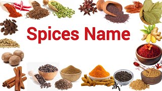 Spices Name In English To Odia ll Spice Name ll ମସଲା ର ନାମ ll Spices Name With Picture ll [upl. by Hutt]