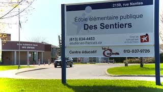 LÉÉP Des Sentiers lance son banc de lamité La première école francophone au Canada [upl. by Aerdnad]