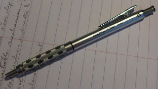 Pentel Graph Gear 1000 05mm Drafting Pencil Review [upl. by Ainoval]