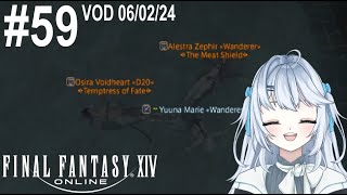 FFXIV 59  Mount Farming and Some Gladiator Leveling VOD 060224 [upl. by Vladi]