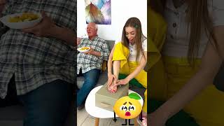 Grandpa Gets Fooled The Fake Toe Prank [upl. by Pope]