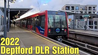 Deptford Bridge DLR Station 2022 [upl. by Emixam341]