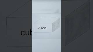 how to draw 3d cuboid [upl. by Deryl]