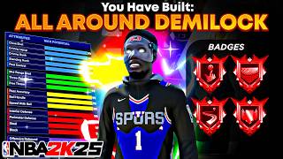 This 6’9 DEMIGOD ISO BUILD WILL BREAK NBA 2K25… OVERPOWERED BEST ISO LOCK BUILD 2K25 [upl. by Klehm]