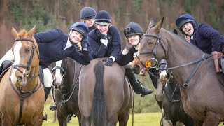 GoPro Trail Hunting  Tynedale Ladies Day  Two Other Meets with The South Durham [upl. by Haodnanehs174]