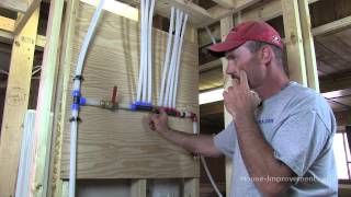 How To Cut amp Install Wirsbo Aquapex Pex Water Tubing [upl. by Muna286]