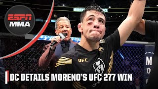 DC details Brandon Moreno’s liver kick vs Kai KaraFrance  Detail on ESPN [upl. by Vez]