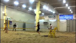 Indoor Italian Beach Tennis [upl. by Quickman]