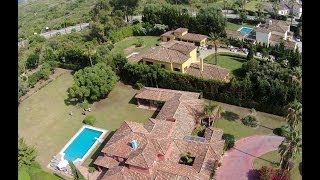 Villa in Sotogrande to rent as holiday let Costa del Sol [upl. by Jorey]