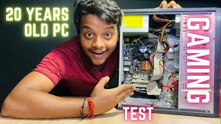 20 Year Old PC Gaming Test  20 Sal Purane PC Mein Game Kaise Chalu Karen [upl. by Garin226]