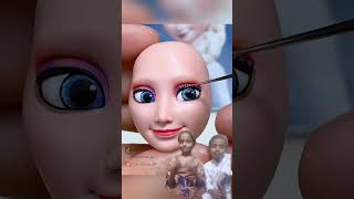 Clay Artisan JAY  Crafting a Beautiful Elsa Princess Sculpture with Clay1080p cute cartoon [upl. by Comptom]