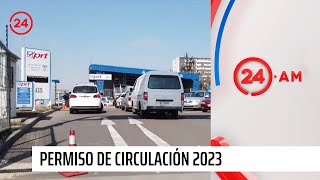 Requisitos para obtener el permiso de circulación  24 Horas TVN Chile [upl. by Atrahc]