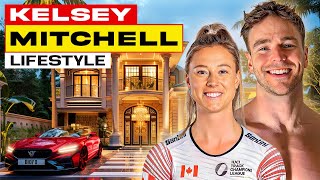 Kelsey Mitchell Lifestyle Boyfriend Family Career and Net Worth  Caitlin Clark Teammate [upl. by Idyak214]