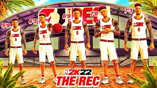 THE BEST REC CENTER BUILDS AT EVERY POSITION IN NBA 2K22 NEXT GEN [upl. by Ilil874]