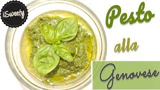 Pesto alla Genovese Ricetta Veloce nel Mixer [upl. by Aihtibat]