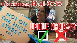 UNIQUE CHRISTMAS GIFT HAUL NOT ON THE HIGH STREETcom [upl. by Wilhelmine]