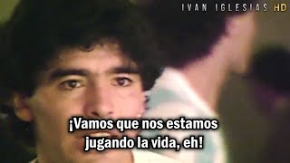 La arenga de Maradona contra Alemania 1986 [upl. by Katie846]