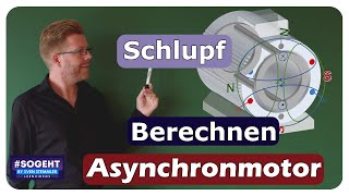 Schlupf berechnen bei Asynchronmotoren  Elektrotechnik leicht gemacht [upl. by Jdavie]