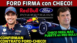 CONFIRMAN CONTRATO FORD CHECO EL ALIADO de CHECO PARA CAMBIAR LAS COSAS en RED BULL F1 2024 [upl. by Baylor]