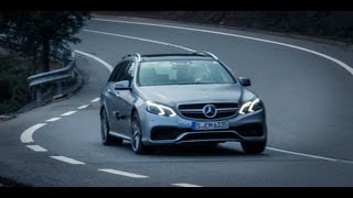 Die Testfahrer im MercedesBenz E63 AMG S 4Matic [upl. by Audun]