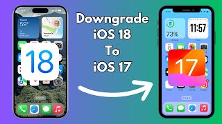 How to Downgrade iOS 18 to iOS 17  Remove iOS 18 Update  Without Computer [upl. by Dieball]