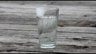 Time Lapse Test  Freezing A Glass of Water [upl. by Meade]