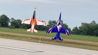 Skywing Falcon amp CARF DIablo 3D flying  JOK 2024 [upl. by Sidky]