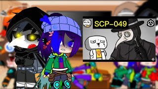 Lawak Kampus characters Cupa react to SCP 049 by The RubberGachaMy AUBonus video [upl. by Pontus]