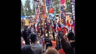 Grand ceremony of Yokozuna Tosa dog Japantradition [upl. by Eenahc]