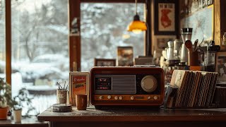 Snowfall Jazz Radio ❄️ Cozy Smooth Jazz for Winter Mornings ❄️ Jazz Radio Experience [upl. by Rollie]