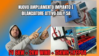 Installazione Bilanciatore attivo 5A Daly Bms molto bello  BIlanciamento ad alta velocita [upl. by Fonz]