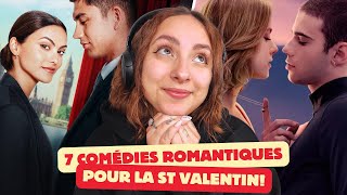 7 comédies romantiques pour la Saint Valentin Netflix Prime video [upl. by Ahsie]