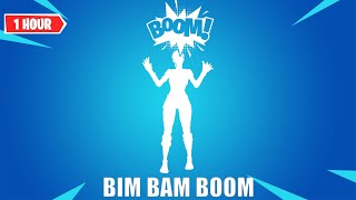 Fortnite BIM BAM BOOM 1 Hour  Emote Fortnite [upl. by Felic299]