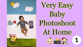 Baby photoshoot  Baby Photoshoot ideas at home [upl. by Mendoza352]