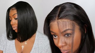 50 Super Affordable Short Bob Wig Install  Beginner Friendly  HairInBeauty [upl. by Assirk]