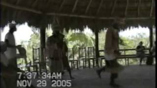 Garifuna Dancers of Roatan Honduras [upl. by Gorlicki607]