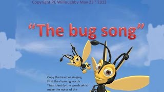 The bug song Silly phonics for children [upl. by Encrata]