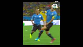 james goal vs uruguayfootball jamesrodriguez [upl. by Burchett]