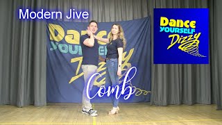 Comb Beginners Modern Jive Dance Move [upl. by Aidnic577]